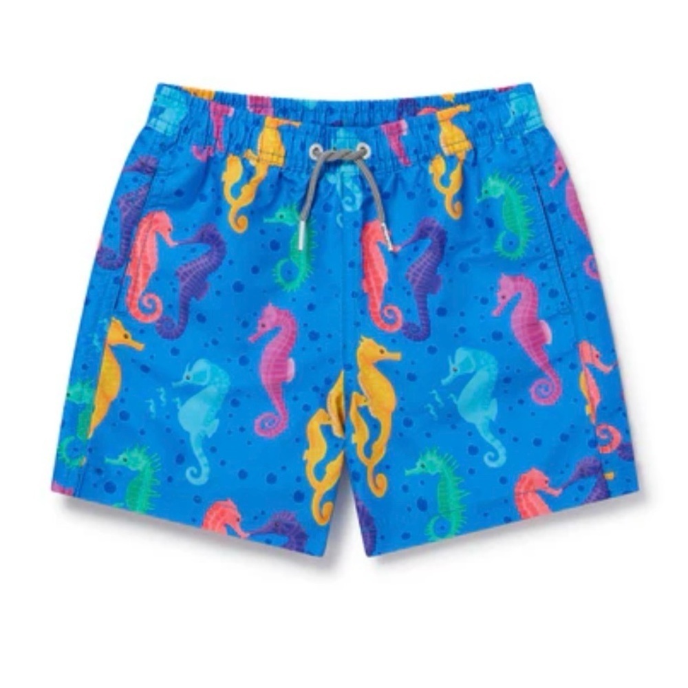 Boardies seahorse II kids swim trunks size 11-12 NWT